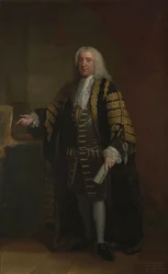 Portret van Henry Pelham, Britse premier (1694-1754)